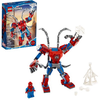 lego spiderman iron spider