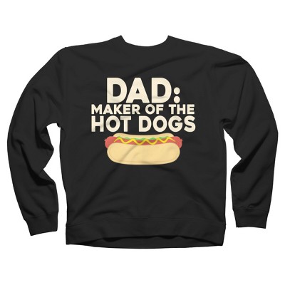 Adult Design By Humans Dad Maker Of The Hotdogs By MeowShop Sweatshirt