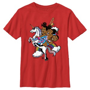 Boy's WWE New Day Unicorn Animated T-Shirt - 1 of 4