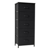 Crestlive Products Vertical Dresser for Bedroom Storage Tower With Steel Frame Wood Top Easy Pull Fabric Bins - 2 of 4