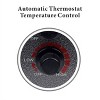 Portable Utility Heater with Thermostat-Full Size - image 3 of 4