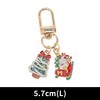 Unique Bargains Christmas Keychain Lobster Clasp Keychain Zinc Alloy 2.24" 1 Pc - 2 of 3