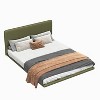 NicBex Queen/Full Floating Bed Frame with Faux Leather Headboard & LED Light,Modern Platform Bed,No Box Spring Needed - 4 of 4