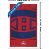 Trends International NHL Montreal Canadiens - Logo 25 Framed Wall Poster Prints - 3 of 4