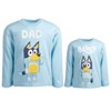 Bluey Bingo Chilli Mom Bandit Dad Long Sleeve Matching Family T-Shirt Toddler to Adult - 3 of 4