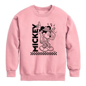 Boys' - Disney - Mickey & Friends Graphic Long Sleeve Fleece Sweatshirt - 1 of 4