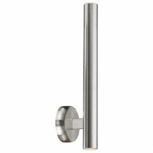 Access Lighting Pipeline 2 - Light Sconce in  Brushed Steel - 1 of 2