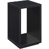 HomeStock Belmont Minimalist End Table with Spacious Top and Lower Shelf, Sleek Design and Durable Woodgrain Finish for Home Decor - 2 of 4