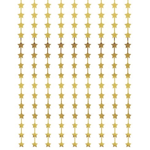 9ct Star Backdrop Party Decoration Gold - Spritz™ - image 1 of 3