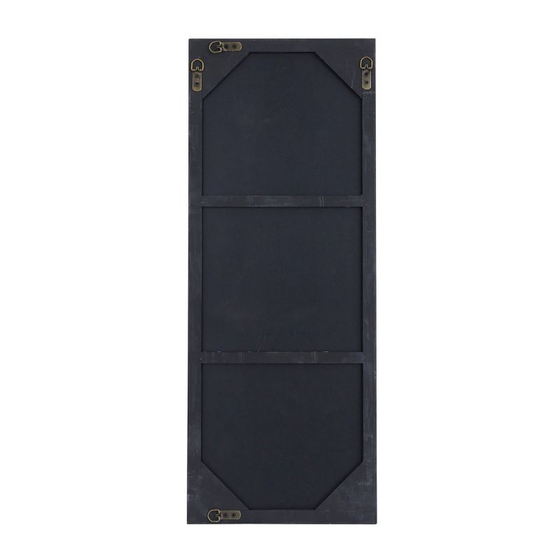 Wood Rectangle Wall Mirror with Thin Frame Black - Olivia &#38; May, 3 of 6