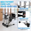 Patient Lift Transfer Chair, Patient Lift Transfer Wheelchair for Home, Hoyer Lifts for Home Use, Patient Lift for Home,Bathroom Wheelchair - 4 of 4