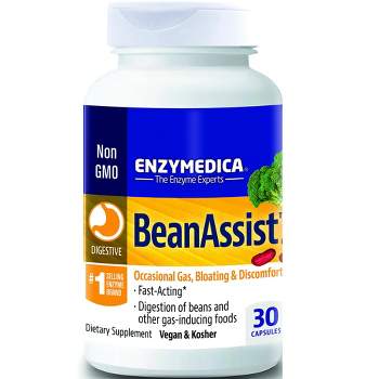 Enzymedica Digestive Health Treatments Beanassist Capsule 30ct