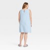 Women's Linen Woven Mini Shift Dress - Ava & Viv™ - 2 of 3