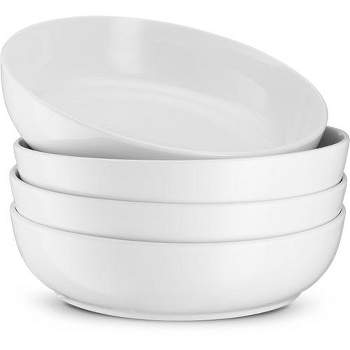 Kook Ceramic Pasta Bowls, Set of 4, 40 oz