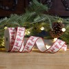 Melrose Wired Polyester Ribbon 2.5" x 10 yds. (Set of 2) - 3 of 3