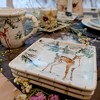 Certified International Set of 4 Winter's Frost Canape Plates - 4 of 4
