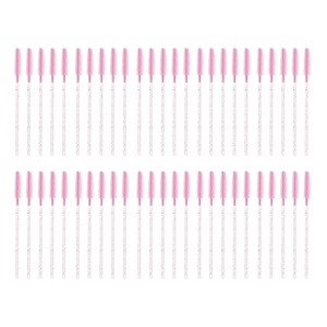 Unique Bargains Portable Silicone Eyelash Brush 50 Pcs - 1 of 4