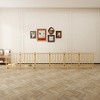 Aortzio 6 Panel Dog Gates,Wooden Freestanding Dog House,Indoor Pet Gate - 2 of 4
