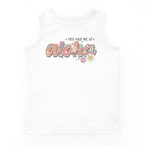 The Juniper Shop You Had Me At Aloha Youth Tank Top - 1 of 4