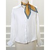 Allegra K Women's Skinny Ribbon Neck Scarf 34x4 inches(LxW) - 2 of 4