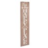 Happy Place Nut House' Double Sided Hanging/Leaning Wall Sign - American Art Decor - 2 of 4