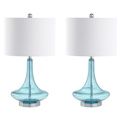 25 5 Cecile Glass Teardrop Table Lamp, Teardrop Table Lamp Glass