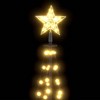 Christmas Tree Warm white, black PVC, metal Medium Lights - 4 of 4