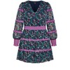 Women's Plus Size Hollie Print Dress - black | CITY CHIC - 4 of 4
