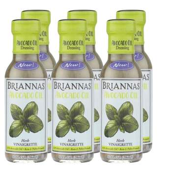 Brianna's Avocado Oil Herb Vinaigrette Dressing - Case of 6/10 oz