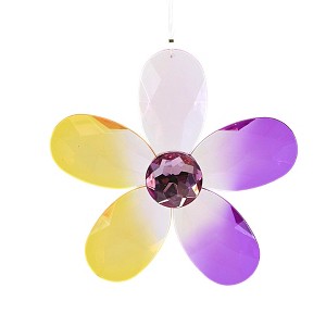 Crystal Expressions 4.25 In Vivid Daisy Spring Ornament Flower Tree Ornaments - 1 of 2