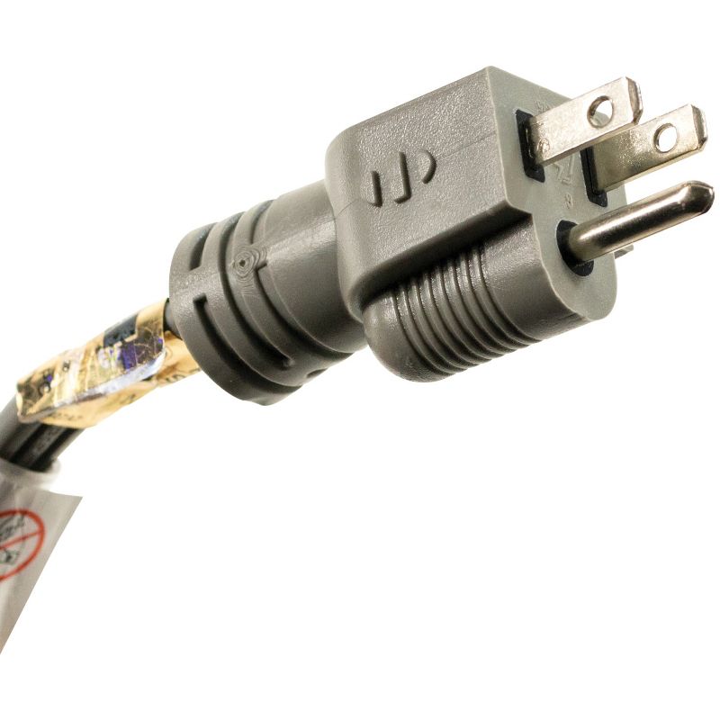 Certified Appliance Accessories® 15-Amp Grounded Straight Plug Head Power Supply Cord, 3 of 9