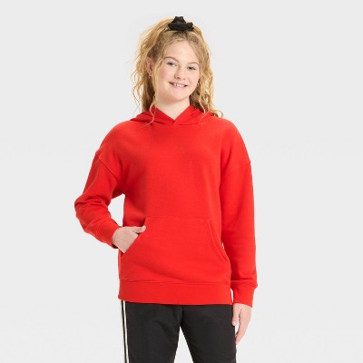 Girls' French Terry Oversized Pullover Sweatshirt - art class™