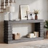 Hommoo 70.8-Inch Long Narrow Console Table - 4 of 4