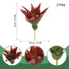 Unique Bargains Outdoor Floral Decoration Artificial Plants Fake Aloe 10" - 2 of 4