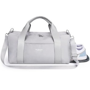 Gym Bag for Men and Women with Shoe Compartment & Wet Pocket - Duffle - 1 of 4