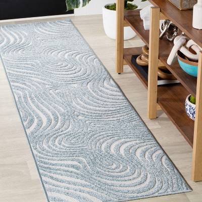 Online MultiSize Handmade Runner Rug Indigo Blue And Dark Yellow Goldan Tie-Dye Runner washable runner Striped Runner Dhurries