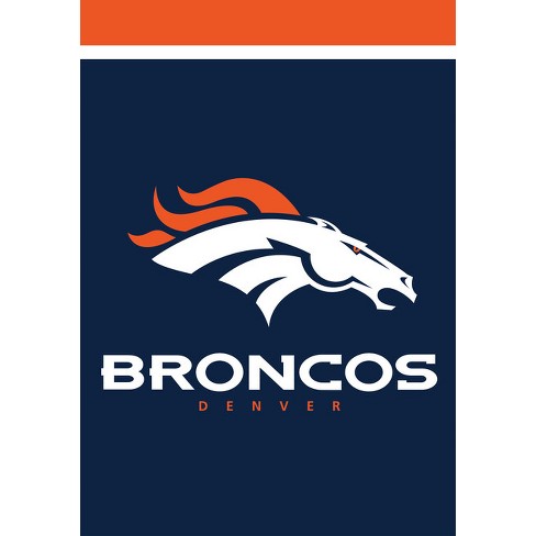 Nfl Denver Broncos 28x40 Retro Banner Flag : Target