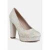 Jastour Platform Block Heel Pumps - 2 of 4