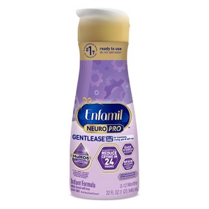 Enfamil Gentlease Ready To Feed Infant Formula Bottle - 32 fl oz - 1 of 4