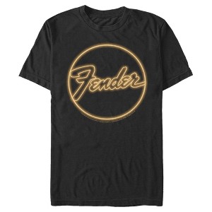 Men's Fender Neon Logo T-Shirt - 1 of 4