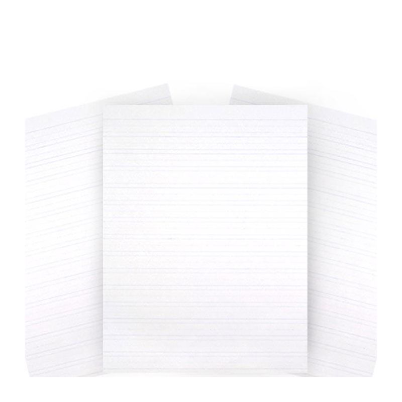 School Smart Primary Chart Paper, Skip-A-Line, 24 x 32 Inches, White, 500 Sheets, 3 of 5
