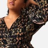 Rebdolls Women's Ria Abstract Print Maxi Wrap Dress - 2 of 3