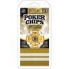 MasterPieces Casino Style 20 Piece 11.5 Gram Poker Chip Set NHL Boston Bruins Silver Edition - 2 of 3