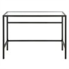 42" Black Bronze Writing Desk - Henn&Hart - 4 of 4