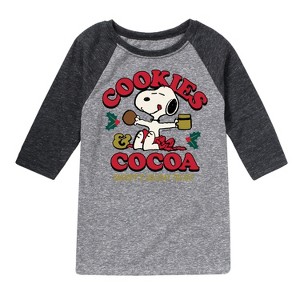 Boys' - Peanuts - Snoopy Christmas Cookies and Cocoa - 1 of 4