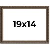 PosterPalooza | Sculpted Silver Picture Frame - UV Acrylic, Backing Board, Hanging Hardware Included - 2 of 4