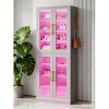 Gulches 67" 8-Tier Bookcase, Bookshelf with Acrylic Doors & LED Light - 2 of 4