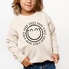 The Juniper Shop SmileyWorld Good Vibes Outline Toddler Sweatshirt - 3 of 4