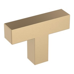 Amerock Intersect 1-15/16 inch (49mm) Length Cabinet or Furniture Knob - 1 of 4