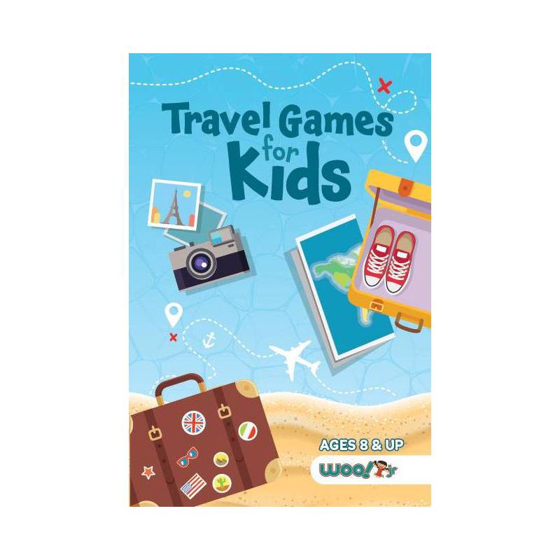 Travel Games for Kids - by  Woo! Jr Kids Activities (Paperback), 1 of 2